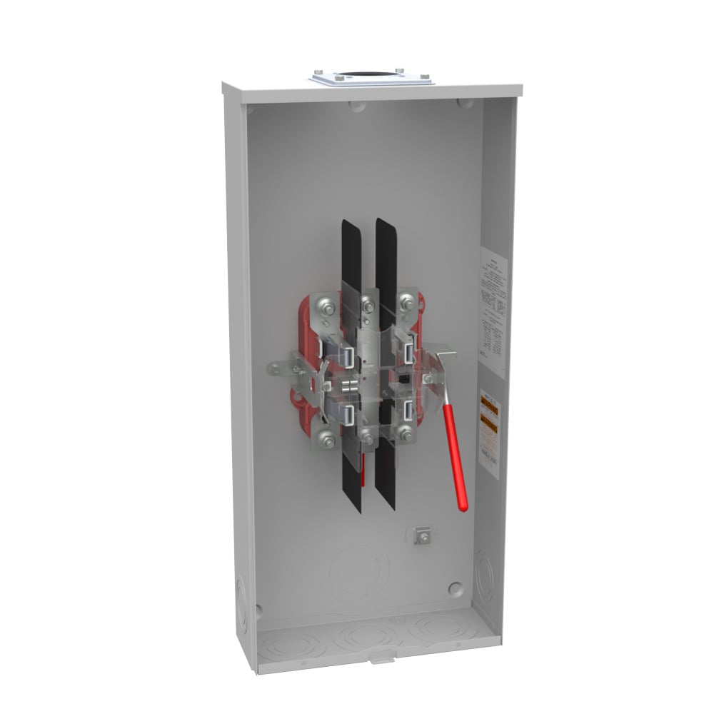 U9865-RRL-5T9 5 Term, Ringless, Large Hub Opening Adapt to Small, Lever Bypass, 5th Term 9 Oclock Position