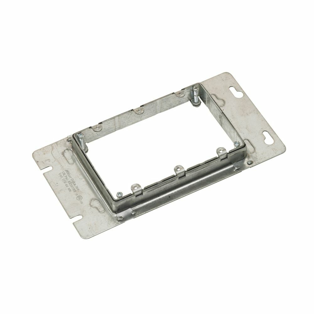 Eaton B-Line series pre-fabricated assemblies, Ruff-IN products, 1" Height, 1" Length, 1" Width, 0.806lbs, Depth: 0.75" - 1.25", Three device adjustible ring