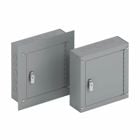 utility enclosures, 36" height, 6" length, 36" width, NEMA 1, Hinged cover, TCS NK cabinet, Surface mounted, Medium double door, No knockout, Thru holes, Carbon steel