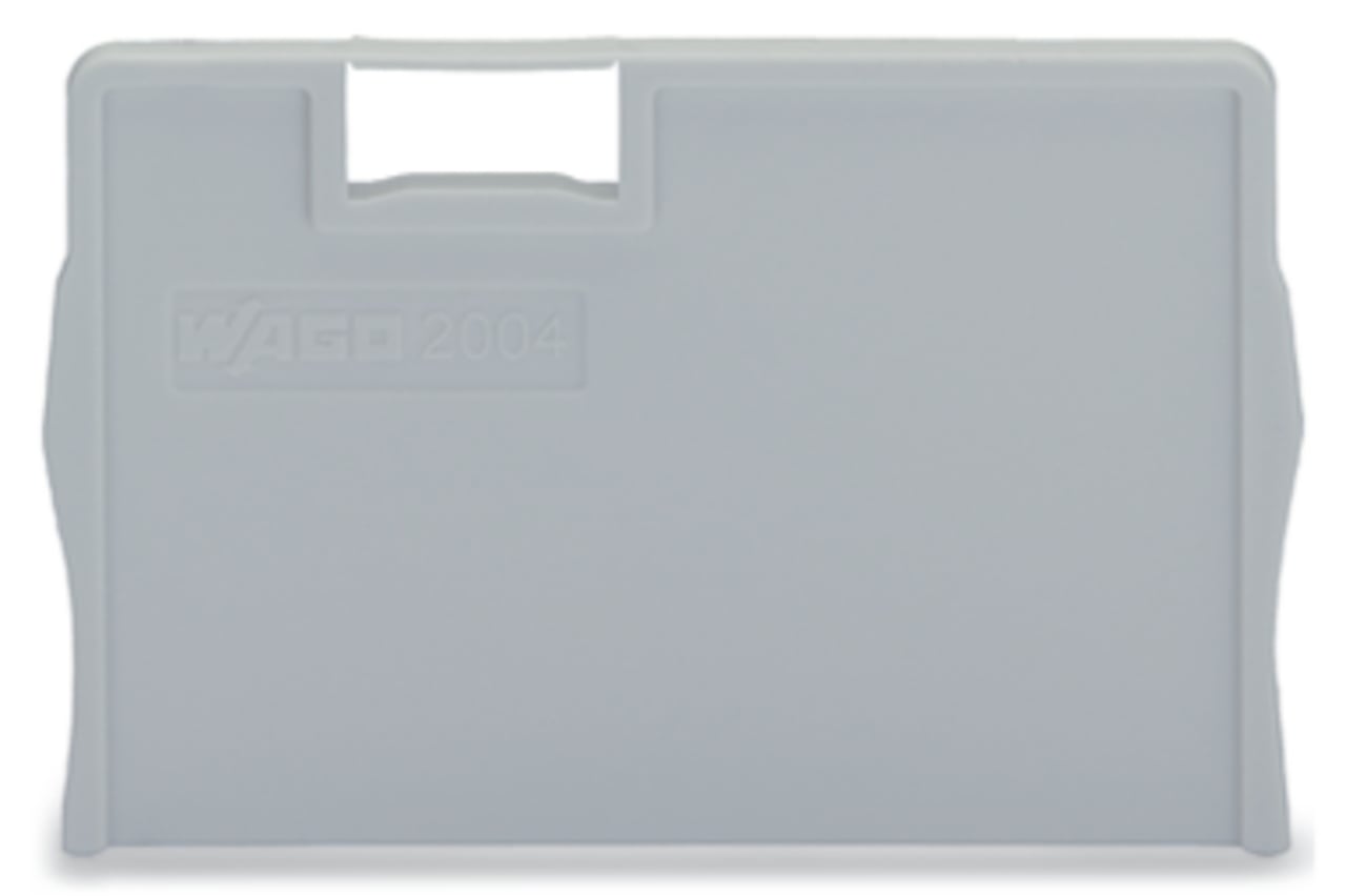 Seperator plate; 2 mm thick; oversized; gray
