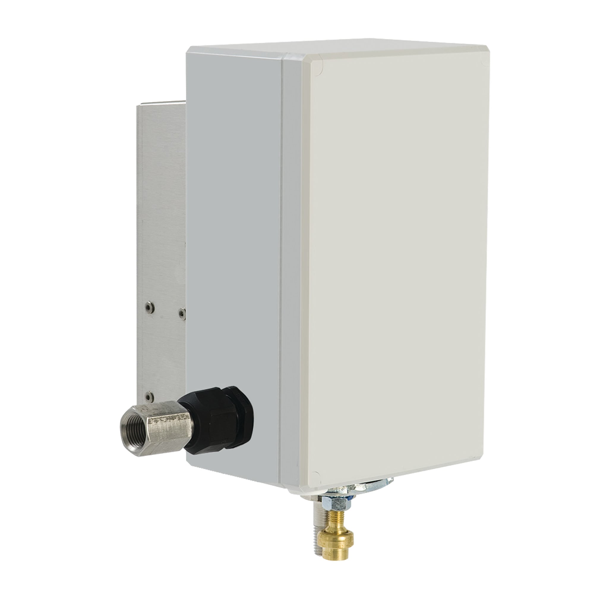 Quiet Vortex Cooler Type 4X, 1500BTU, Lt Gray, Polycarbonate