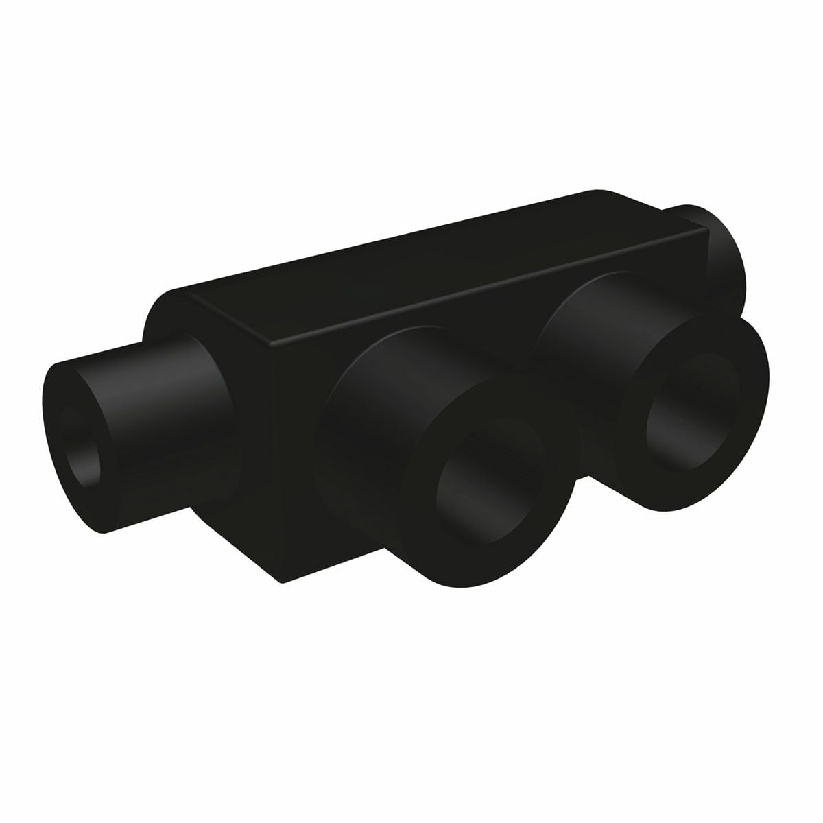 UV Rated Black UNITAP?, 2, #14 - 1/0 Kcmil, 2.91 in L, 0.91 in W.