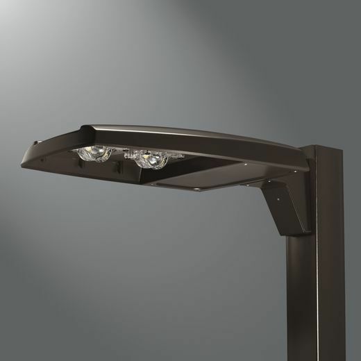 Prevail LED Area/Site, 87W, 10,200 lumens, T3, 4000K, 120-277V, Standard Mounting Arm, Bronze