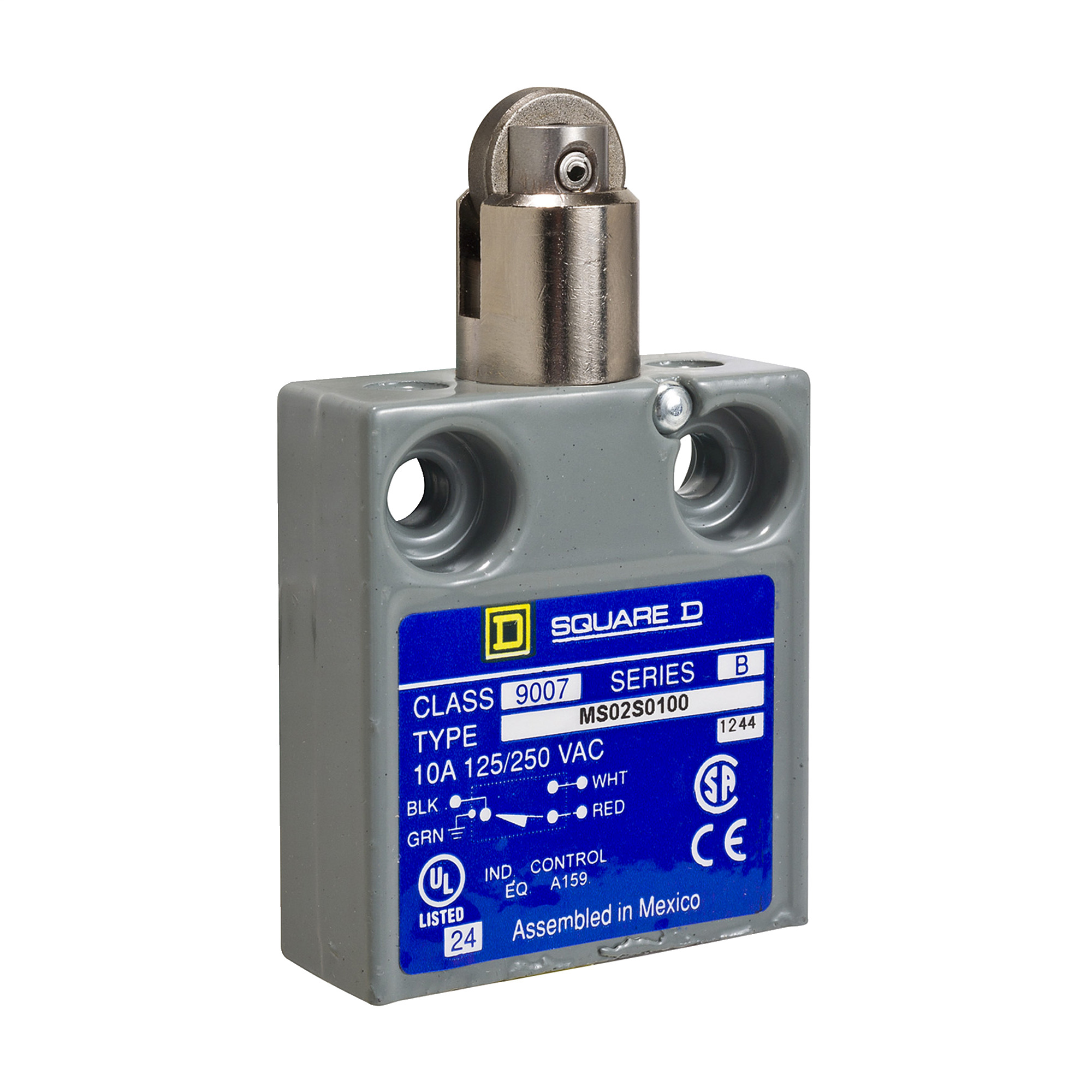 LIMIT SWITCH 240VAC 10AMP ML +OPTIONS