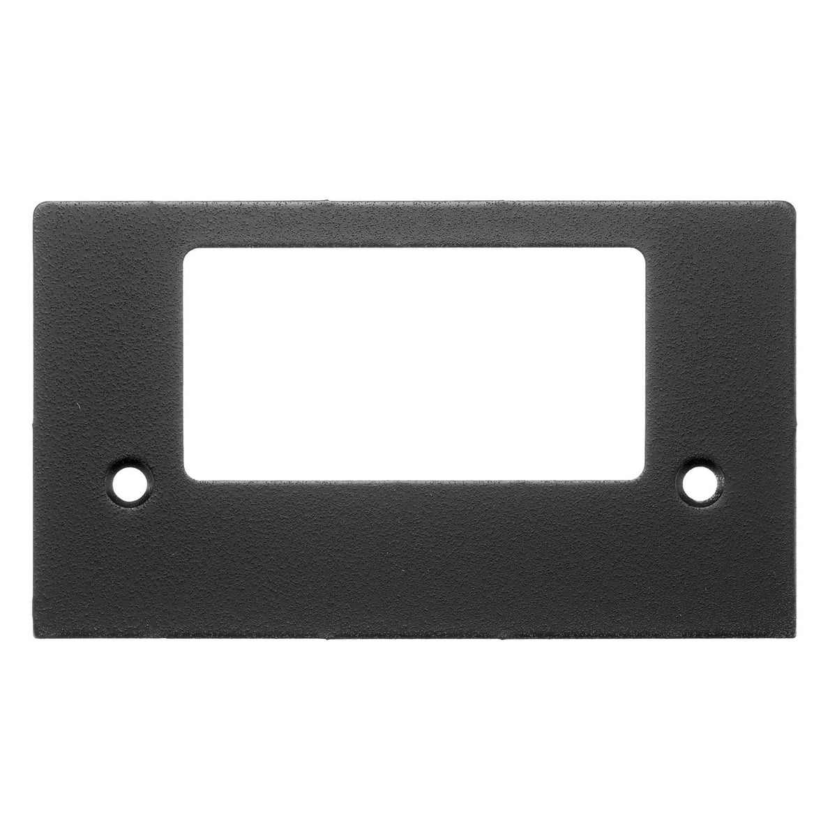 In-Floor Delivery Systems, Fire-Rated Poke-Throughs, Pedestal Face Plate, StyleLine/Decora/GFCI, Black