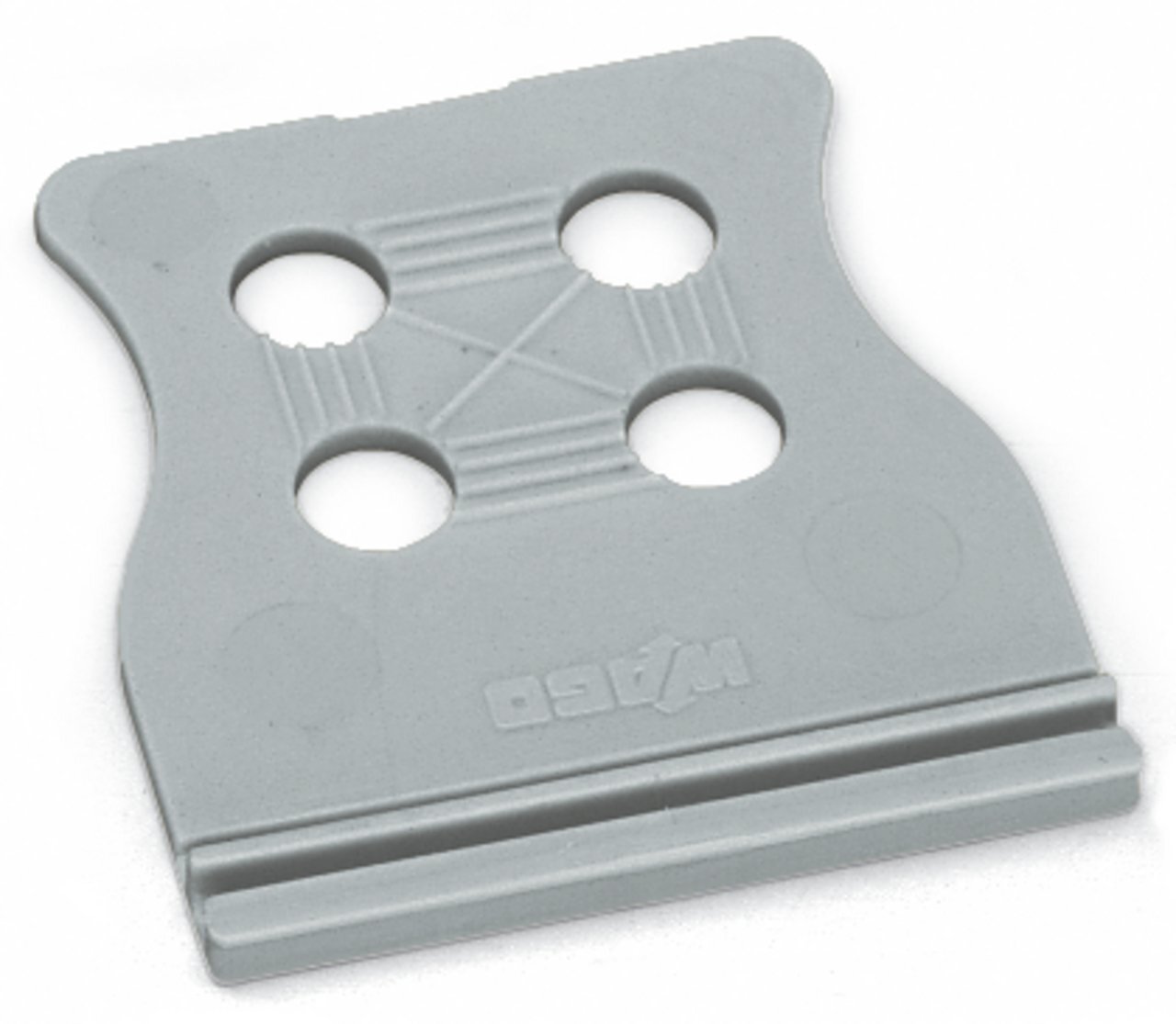 Strain relief plate; gray