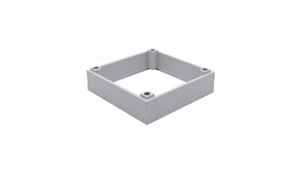 SMBR 1" PVC SLAB BOX EXTENSION RING KWIKON