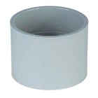 Standard Coupling, Size 3/4 Inch, Length 1-5/8 Inch, Outer Diameter 1-5/16 Inch, Inner Diameter 0.840 Inches, Material PVC, Color Gray, For use with Schedule 40 and 80 Conduit