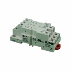 Eaton General-purpose relay, D7 Series Socket, Used with D7PR3 and D7PF3 Relays, Module size A, 300V nominal voltage, 16A nominal current, DIN rail/panel mount, Screw clamping wire connection, IP20 enclosure