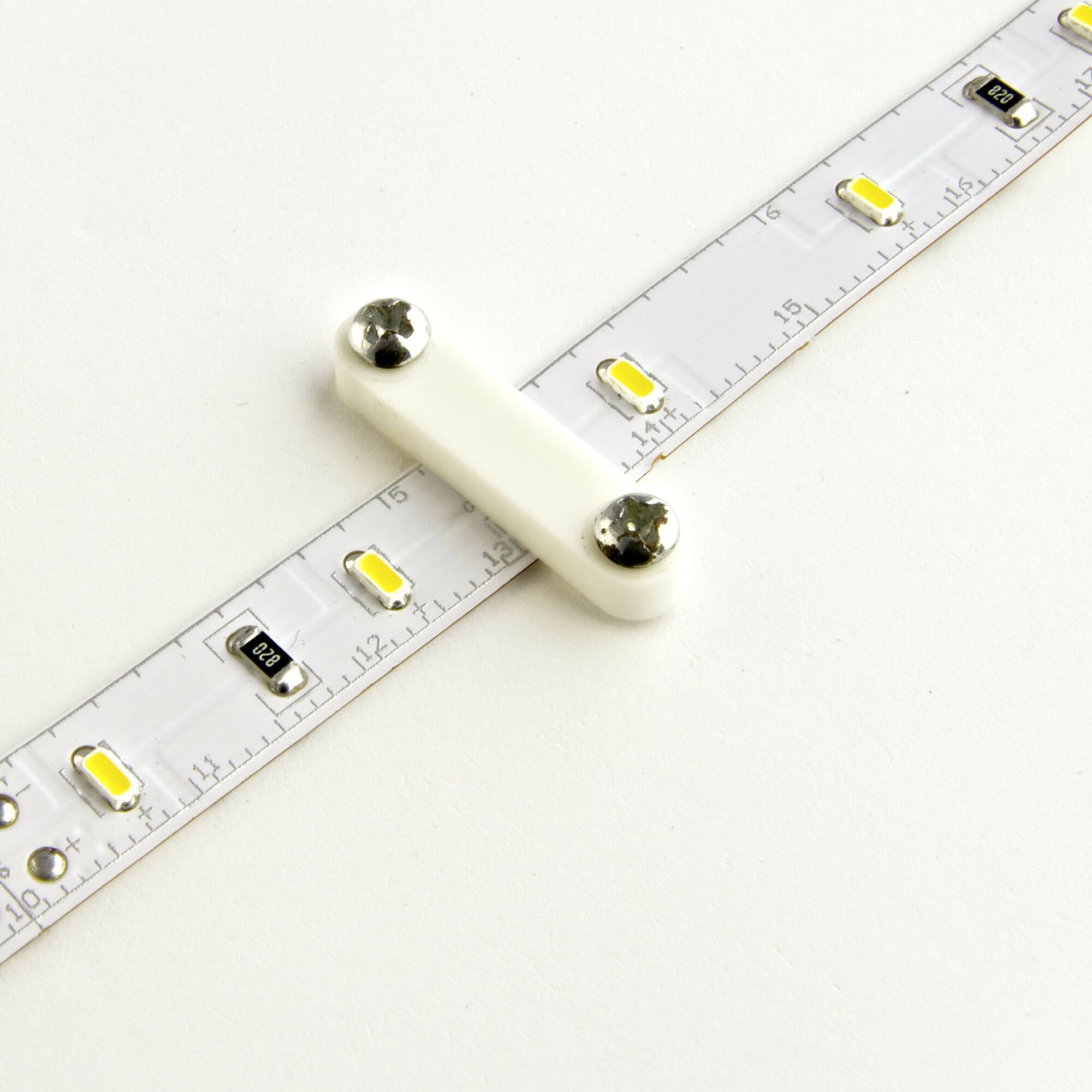 Tape Light Fastener - 10 Clips, 20 Screws