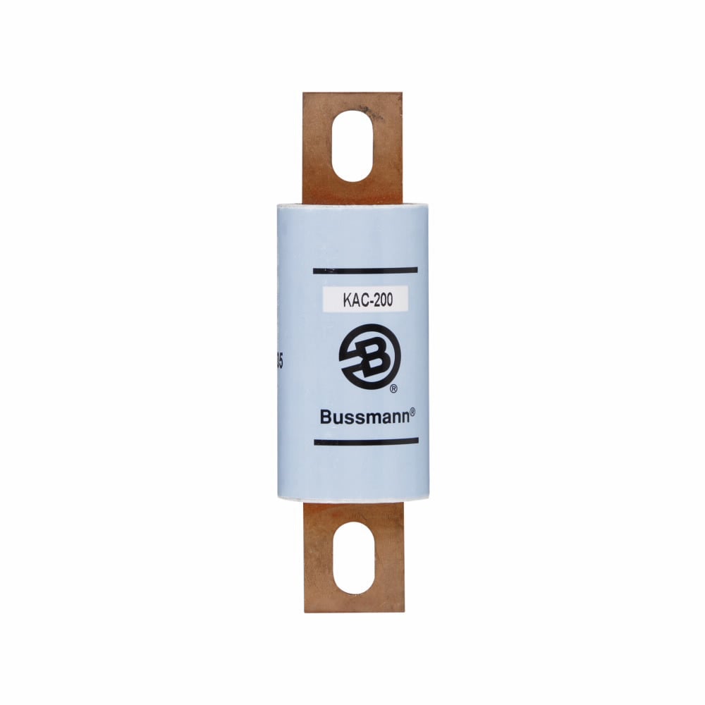 Eaton Bussmann series Tron KAC high speed fuse, 125A, 200 kAIC, Non Indicating, High speed fuse, Blade end X blade end, Stud