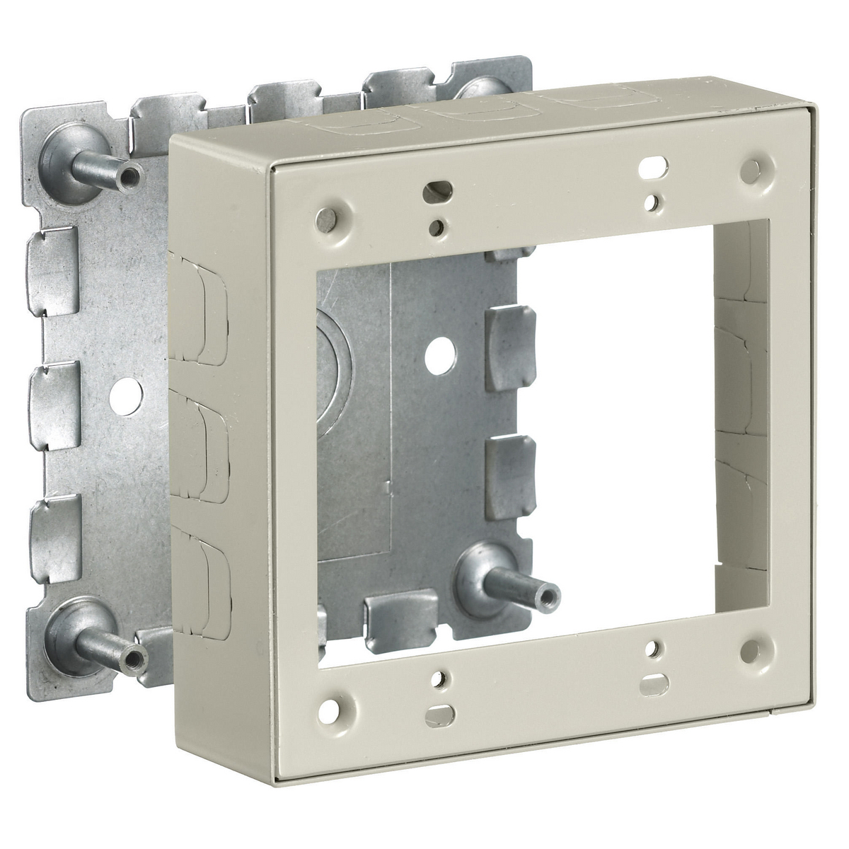 Metal Raceway Box, Double, Shallow, HBL500/700/750 Series