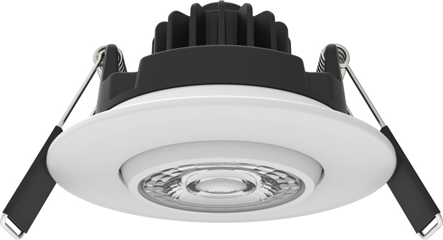 Down LightGimbal 3 Inch Round 8W,600Lm, 90CRI, 3000k, 120V Smooth