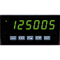 PAX® Dual Counter/Rate Meter, Green Display, DC Powered
