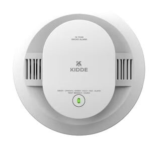 DETECT Smoke Alarm, 10-Year Battery Powered and Voice Alerts , 1 Pack