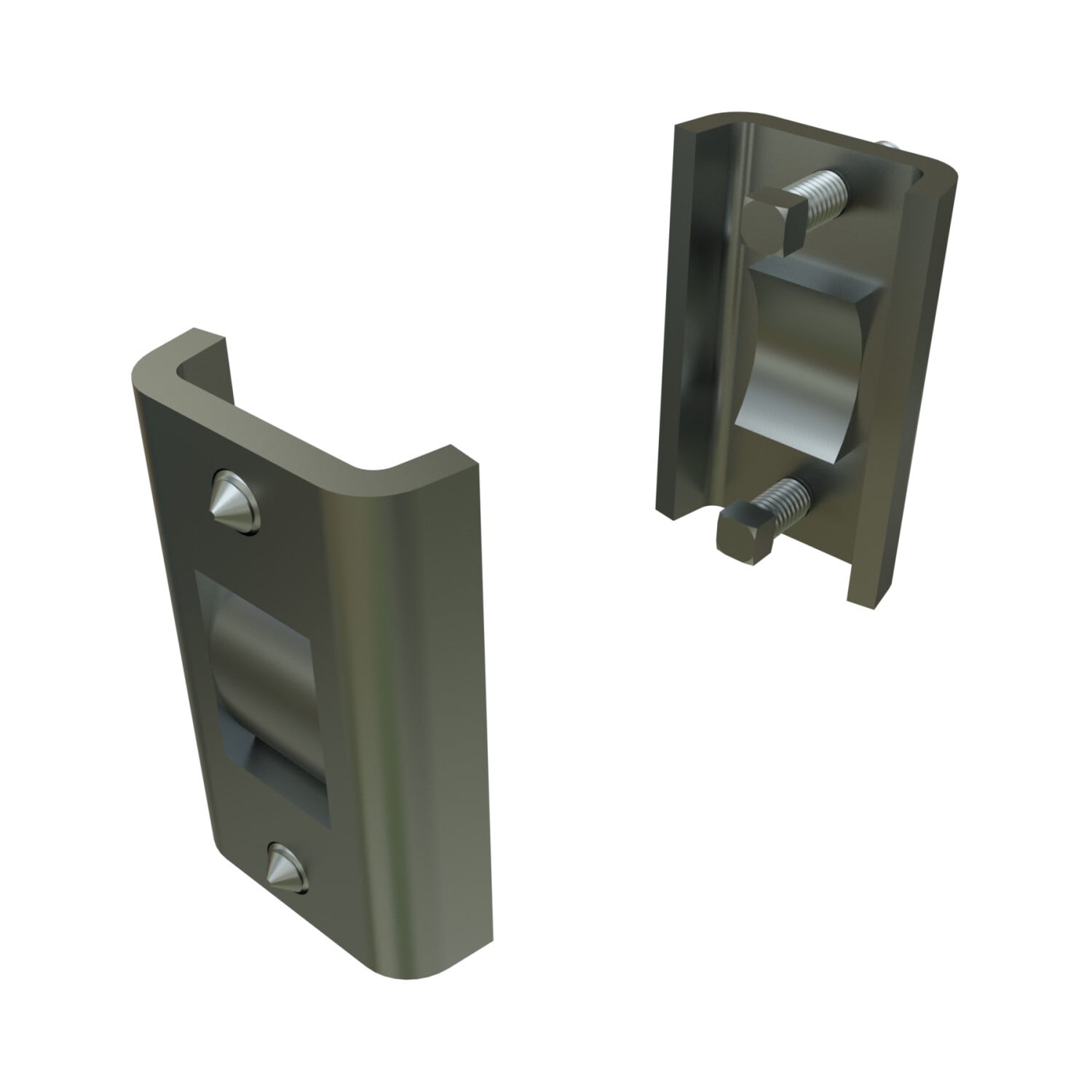 UNISTRUT FITTING, 2-5/32"x 3-1/2"x 5/8", EG