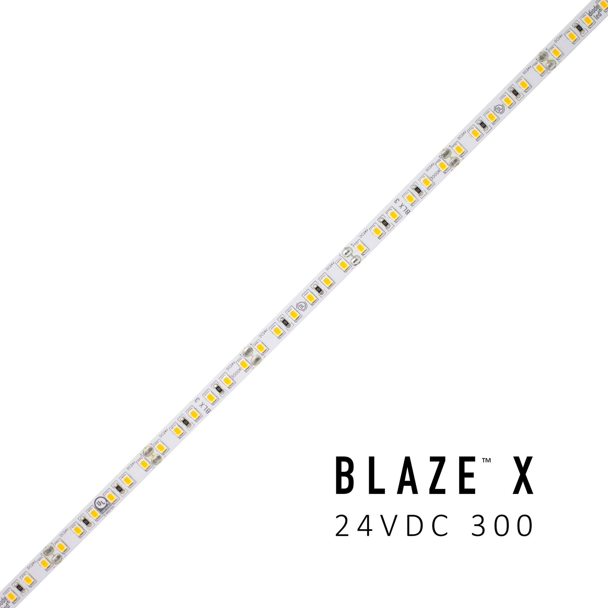 BLAZE X 300 LED Tape Light, 24V, 4200K, 100 ft. Spool