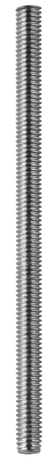 Threaded Rod, Steel material, Zinc Plated Finish, 6 ft. length, 1/2 in. diameter