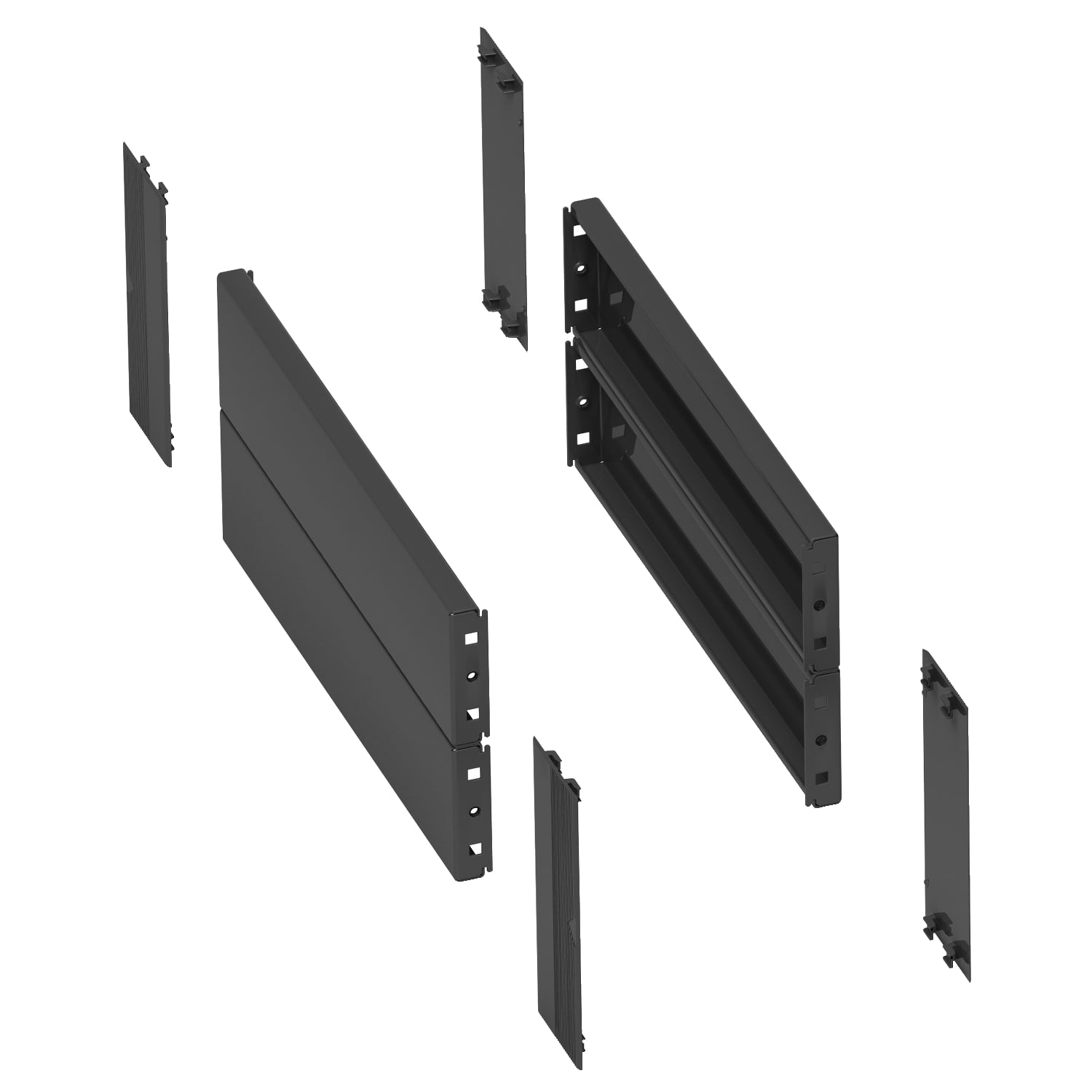 NSYSPS4200 Spacial Side Panel Plinth, Gray