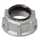 Eaton Crouse-Hinds series throat bushing, Rigid/IMC, Insulated, Malleable iron, 150?C, Threaded, 6"