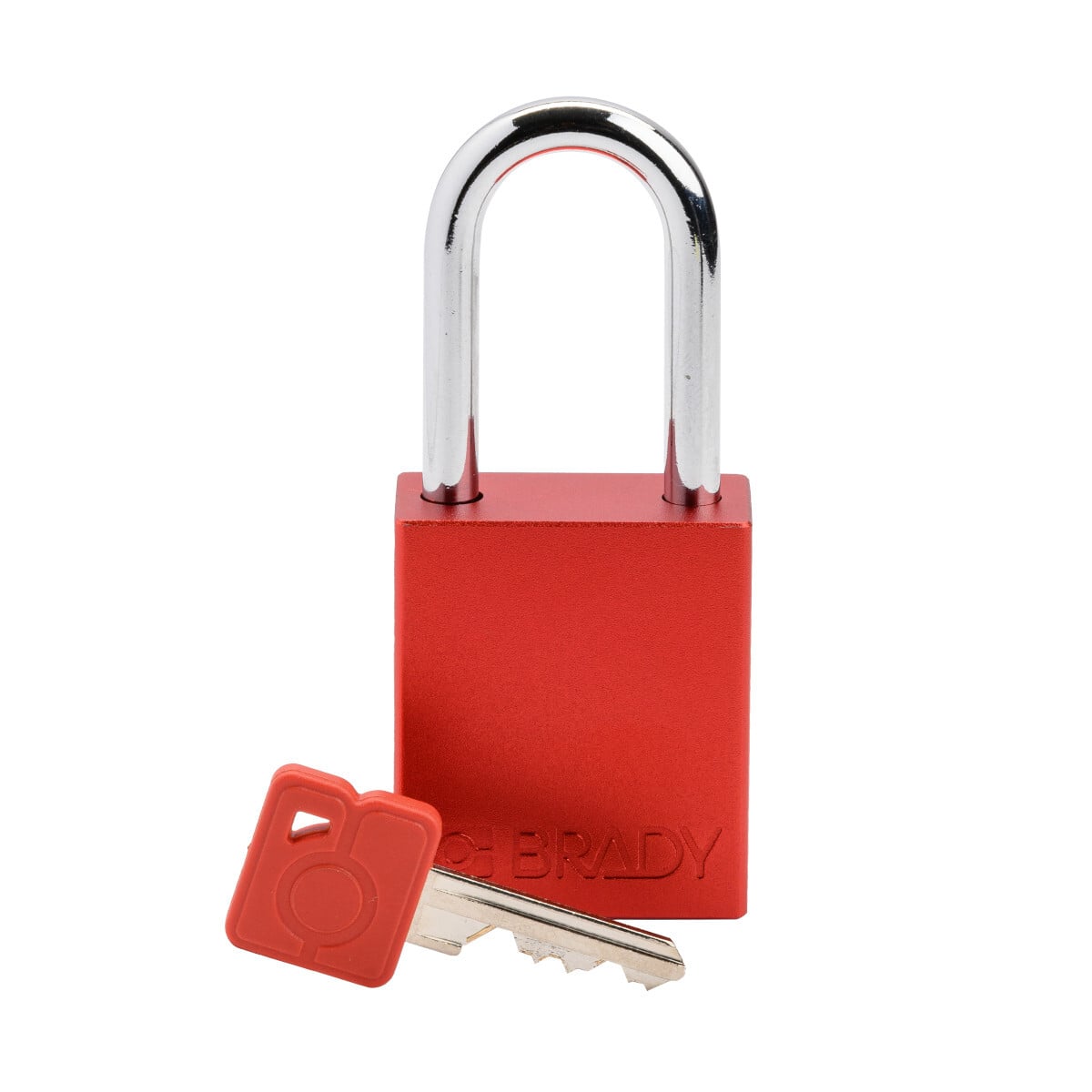 Alum Padlock 1.5" Steel Shkl KD RD 1PK