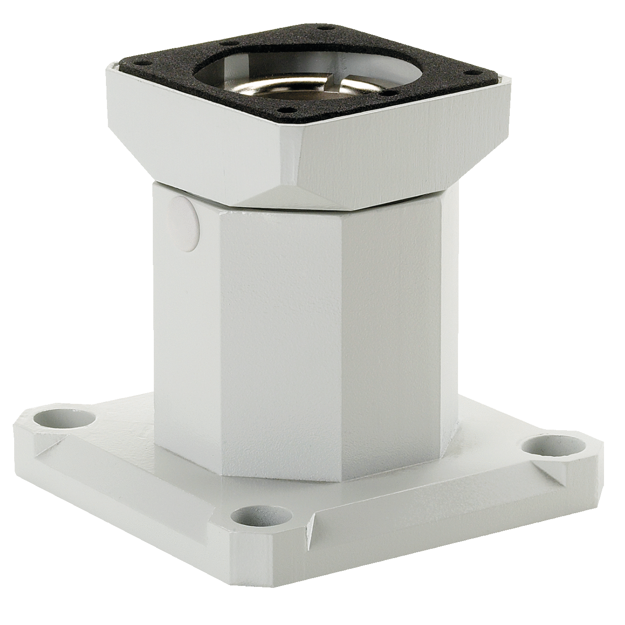 Compact Series 2 Rotational Base Bracket, fits 45x60mm, Lt Gray, Aluminum