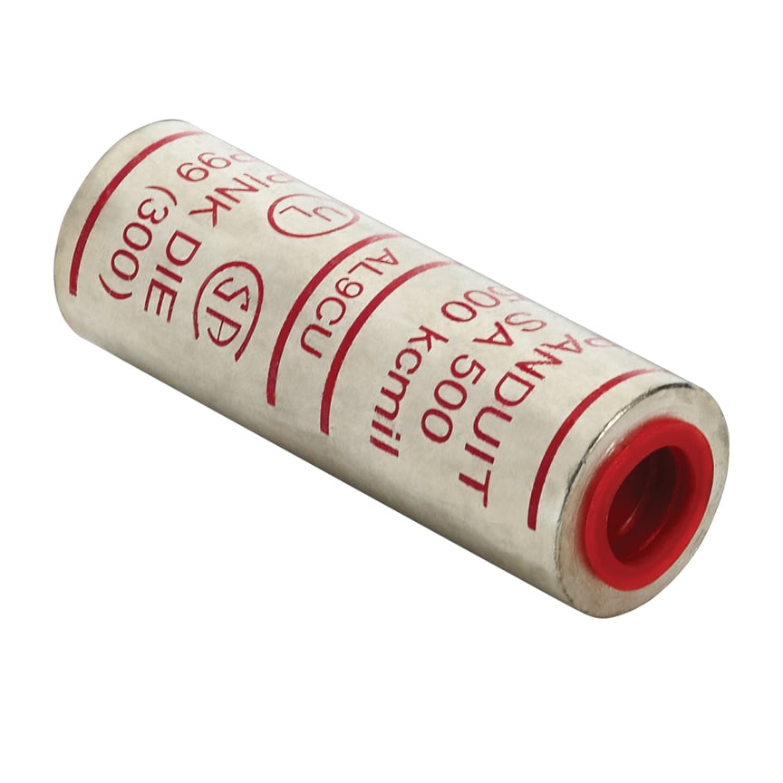 Aluminum Compression Splice, Tin Plated,