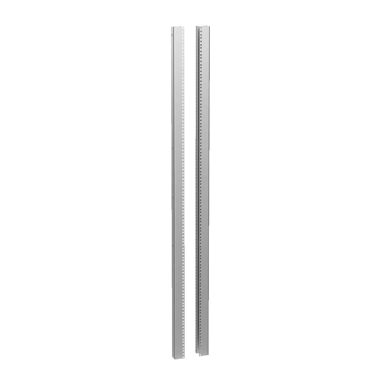Rack Mounting Angle U Style Type RA, Full Length, fits 72x24, Steel