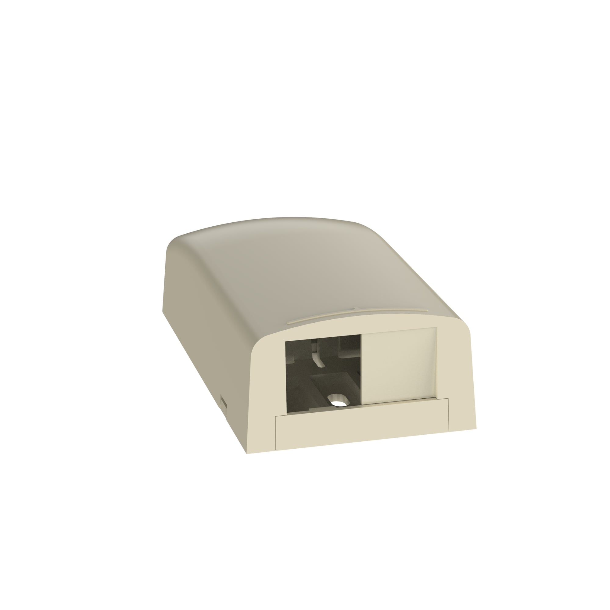 Surface Mount Box, 2 Port, Electric Ivor