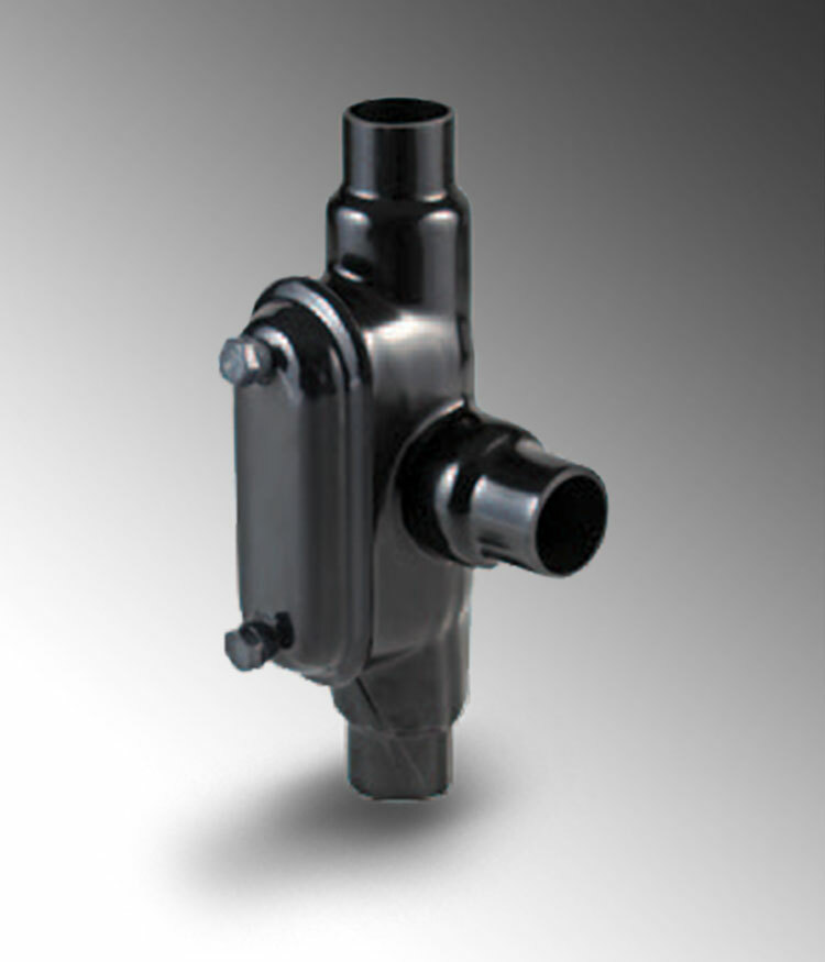 PVC Coated Galvanized Rigid FORM 7 T FITTING 1" Trade Size