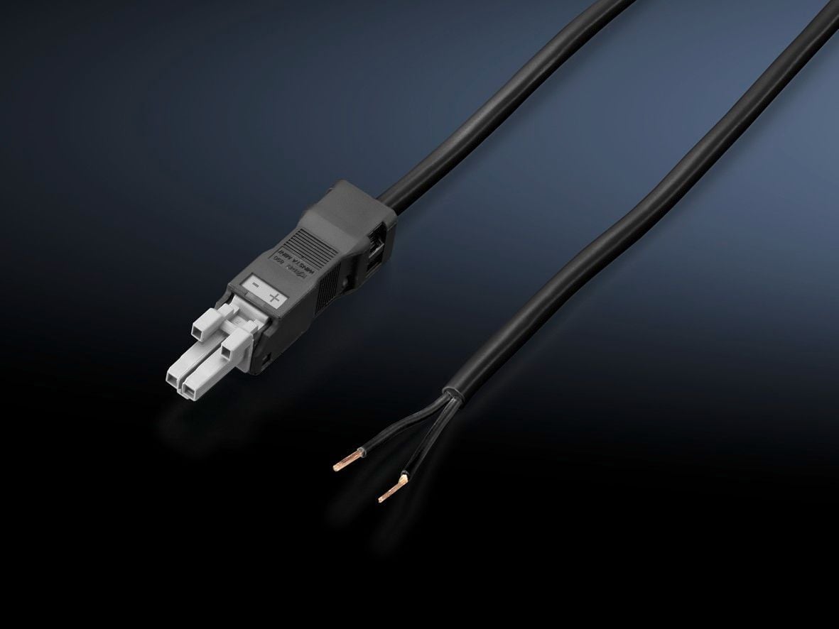 SZ Connection cable, for power supply, 2-pole, 24 V DC, L: 3000 mm