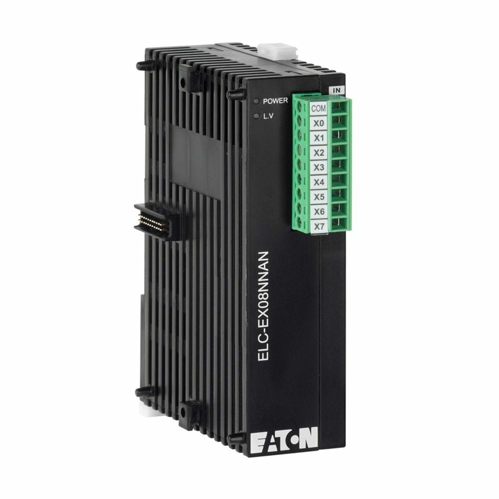 ELC Series Programmable Logic Controllers, ELC digital exp mod, 8 I/O, 8 input ac