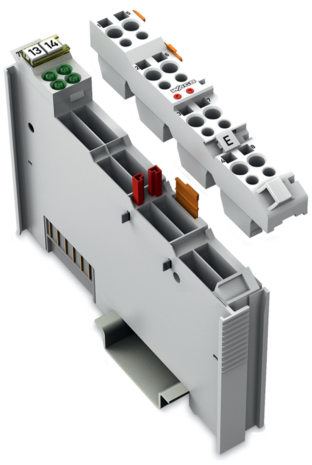 4-channel digital input; 24 VDC; 3 ms