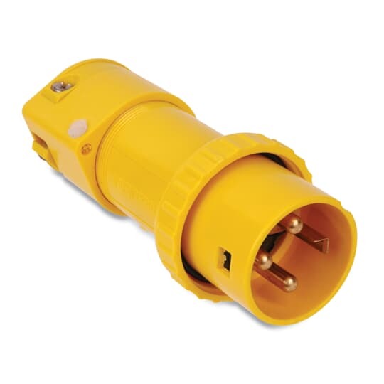 DuraGard Male Plug, 30 Amp, 3 Pole 4 Wire, 600VAC/250VDC