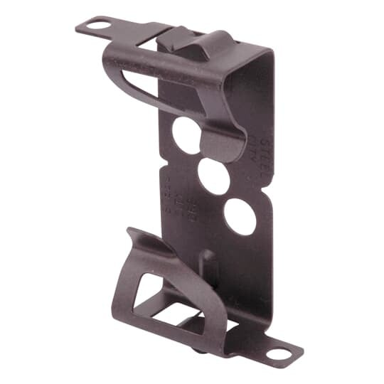 Clip, Flexible Conduit, Metal or Wood Stud and 1/8 Inch Flange, Steel