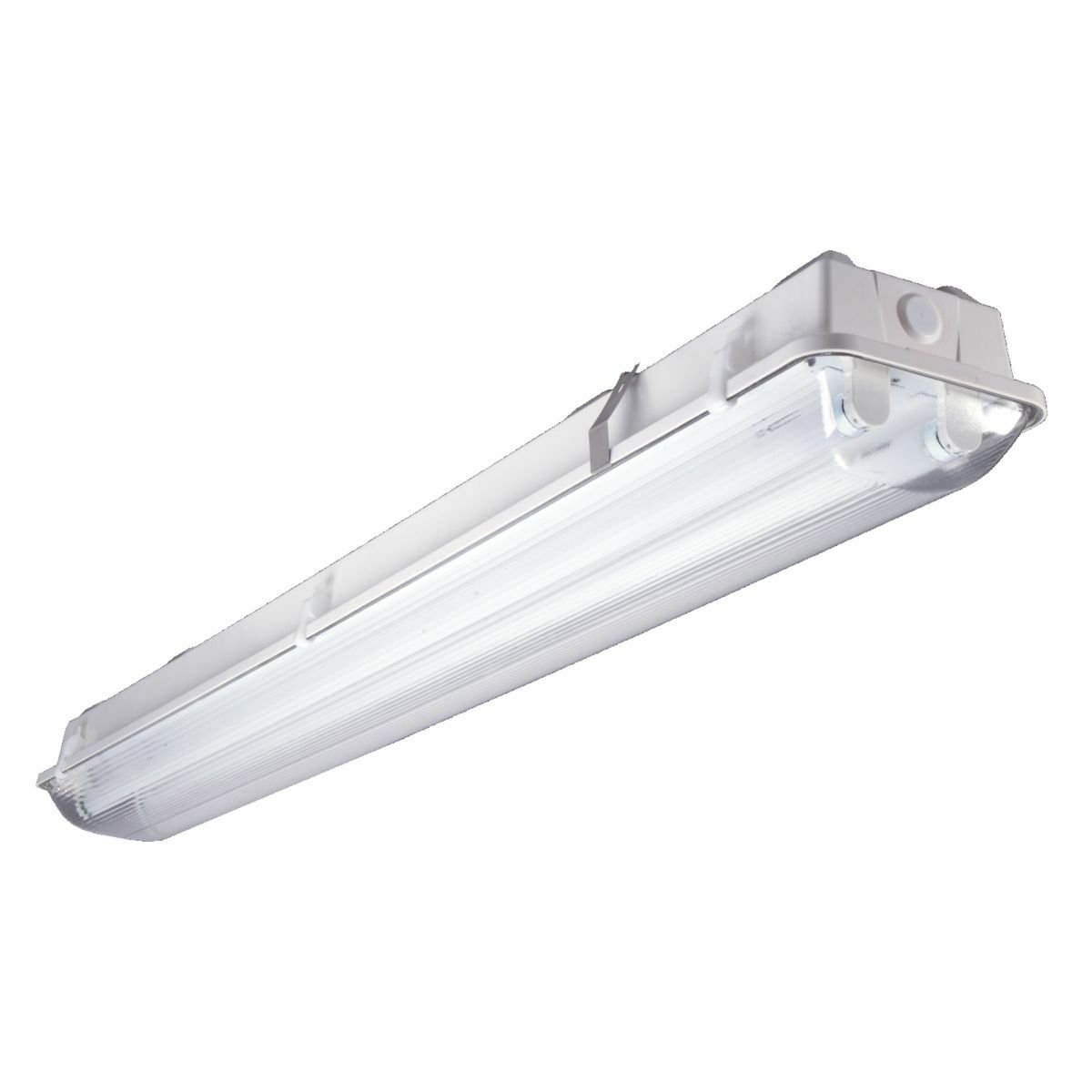 (2) 32W T8 Instant Start CEE Listed Ballast, 120-277V, Wet Location, Gear Tray Provided With Holes For M4 Reflector Accessory