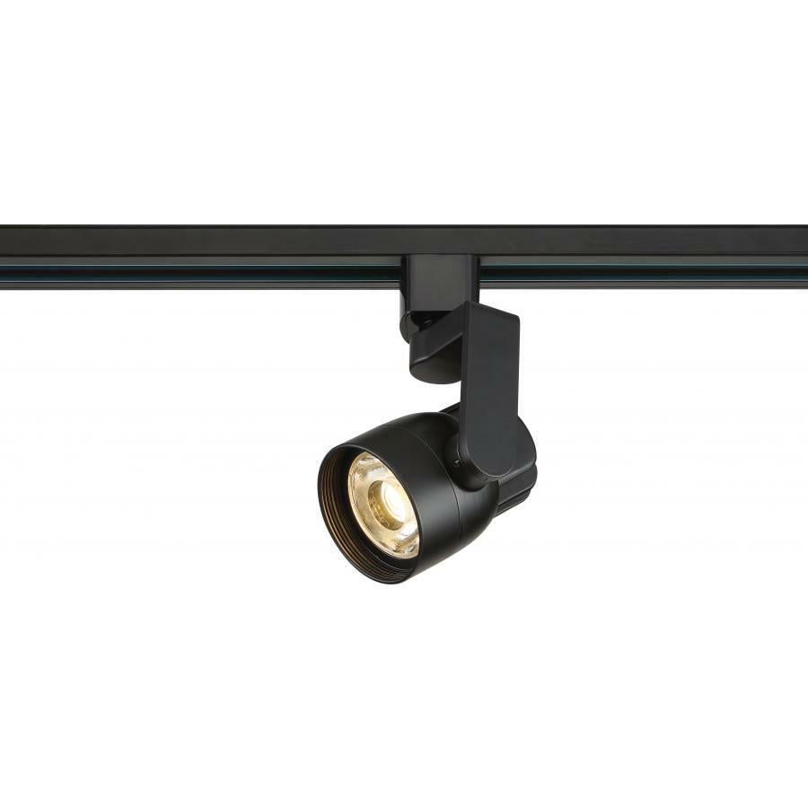 12 Watt LED Track Head - Angle Arm - Black - 36 Degree Beam