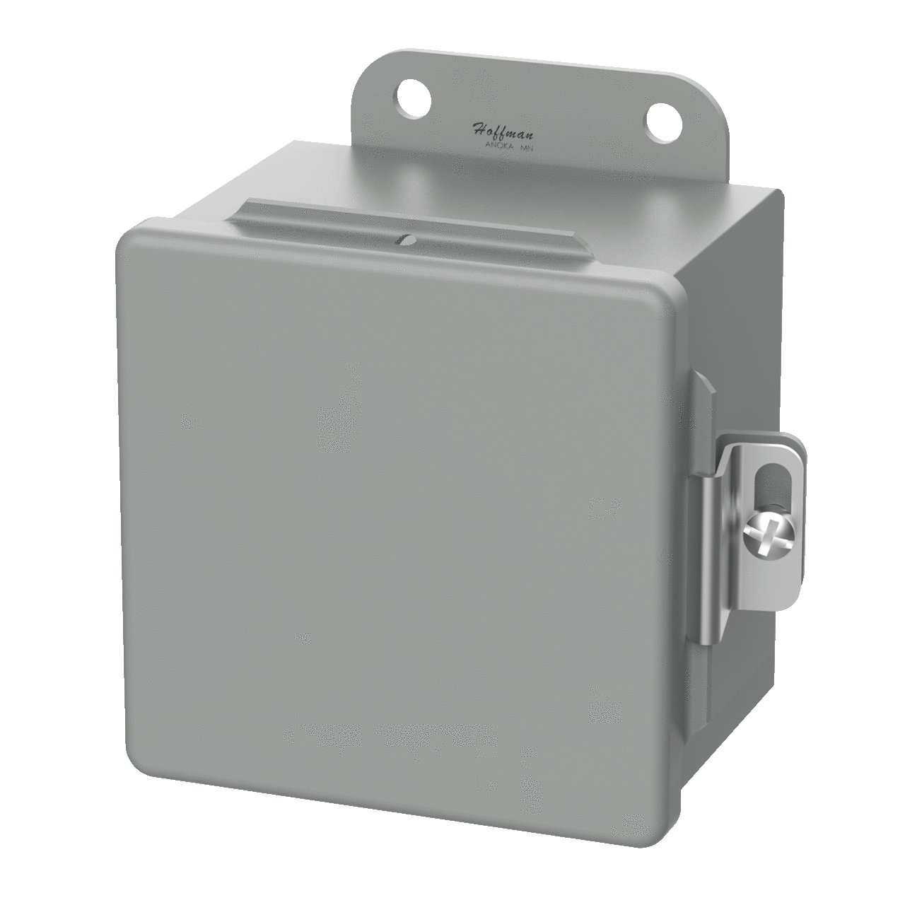 Continuous Hinge Enclosure Clamps CH Type 12, 12x10x5, Gray, Mild Steel
