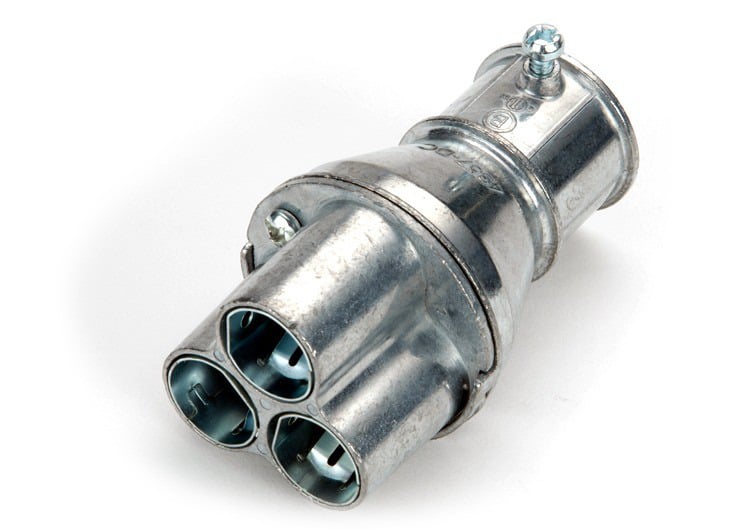 Mighty-Merge Transition Fittings, 1" EMT to 3 Port AC/MC Coupling