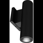 Cylinder Wall Up/Down 2In 20W, 4000k, 120-277V, Dimmable 40Deg, Black