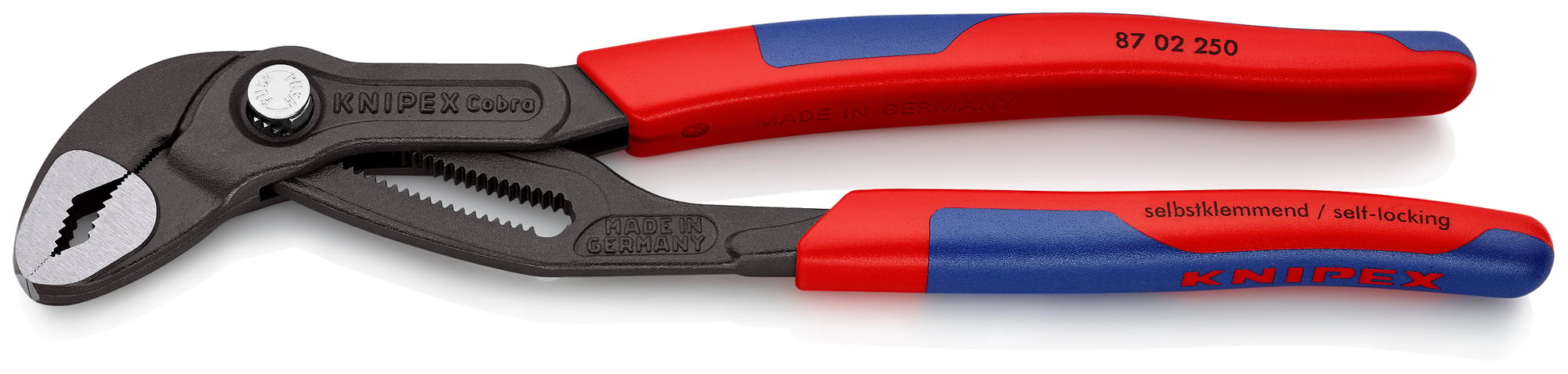 Cobra Water Pump Pliers, 10 in., Slim Multi-Component