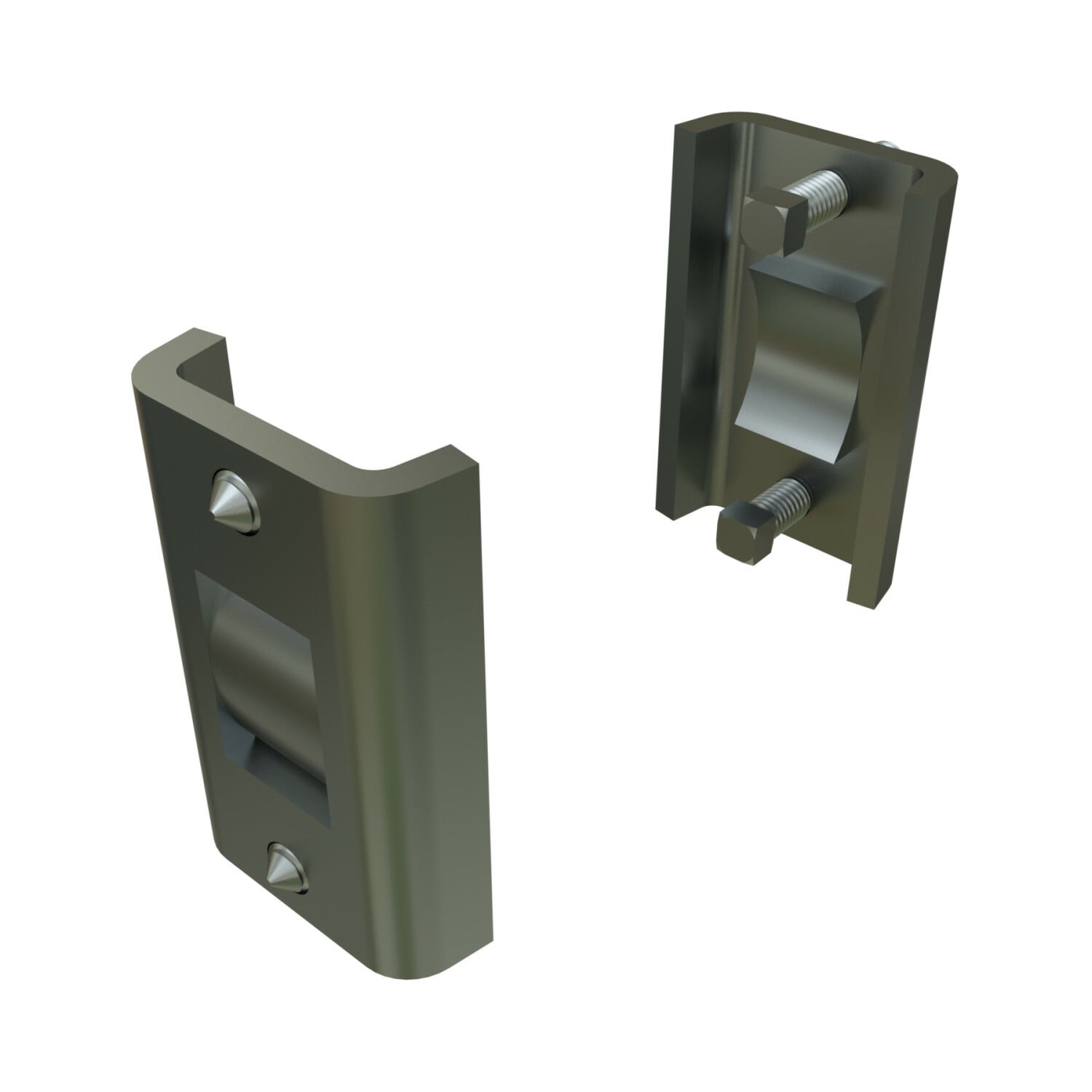 UNISTRUT FITTING, 2-5/32"x 3-1/2"x 5/8", EG