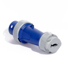 100 Amp Pin & Sleeve Plug-BLUE