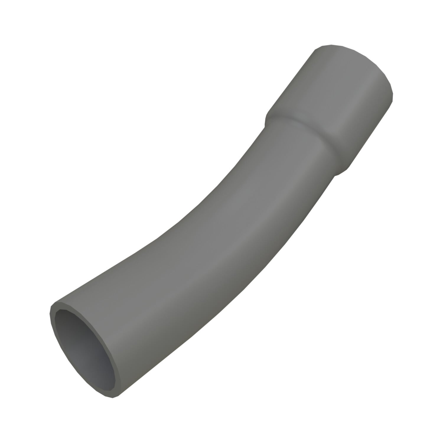 2 in x 30 deg PVC Schedule 40 Elbow, Standard Bend Radius, Belled End