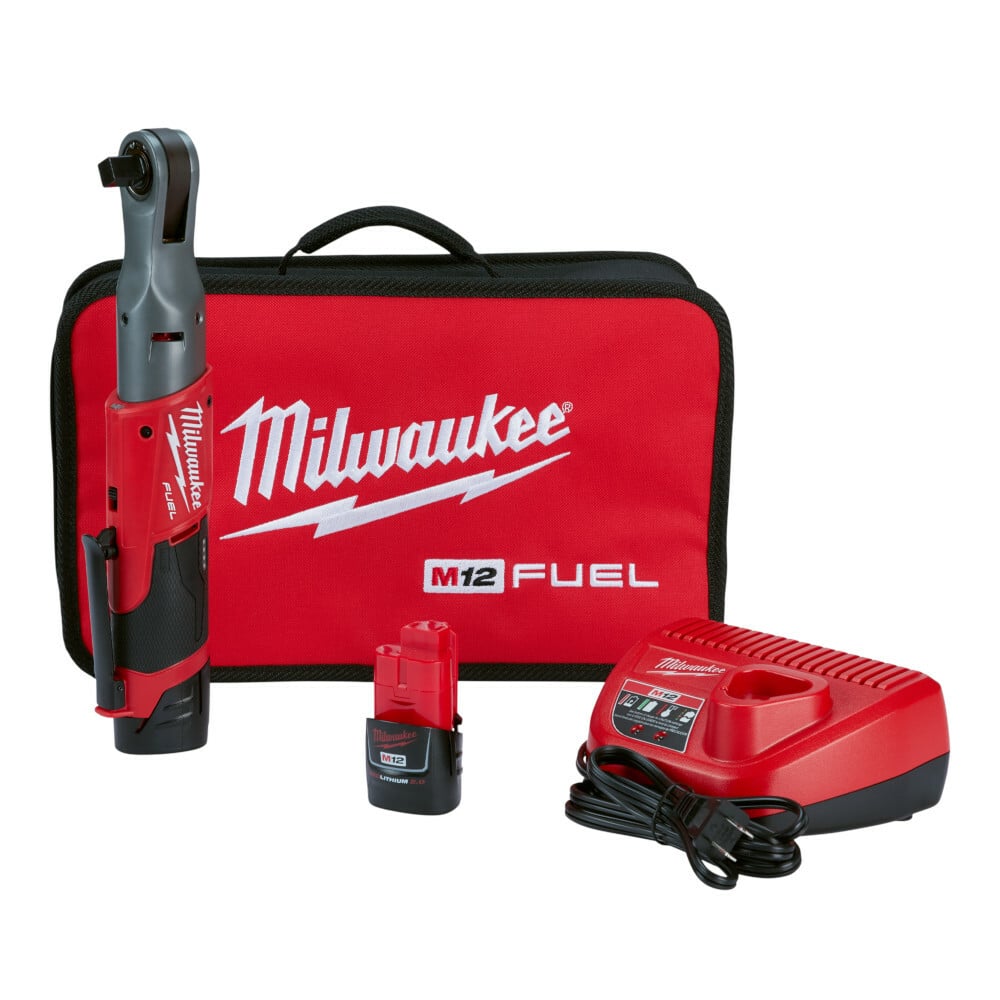 M12 FUEL 1/2 in. Ratchet 2 Battery Kit