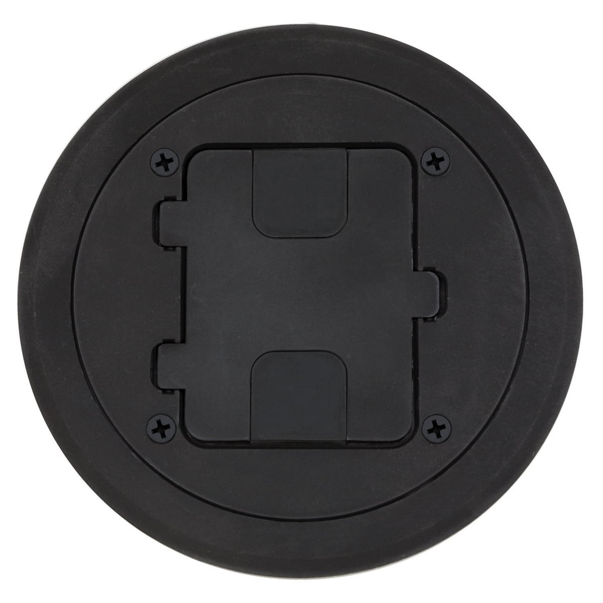 Floor and Wall Boxes, Door Only for RF400, Non-Metallic, Black