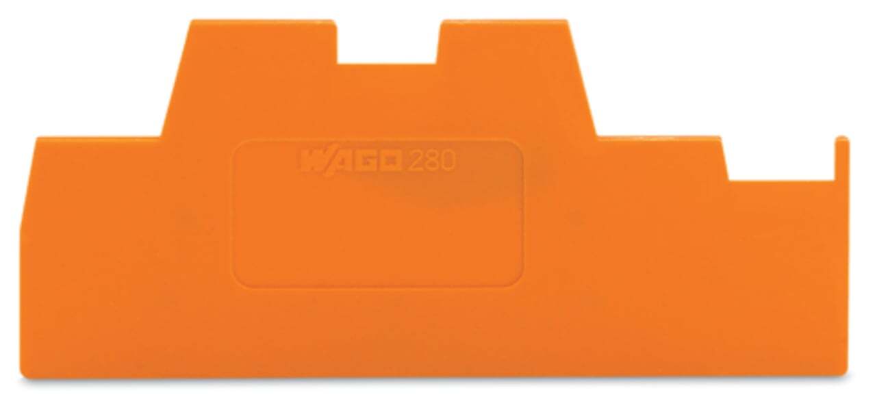 Intermediate plate; 1.1 mm thick; orange