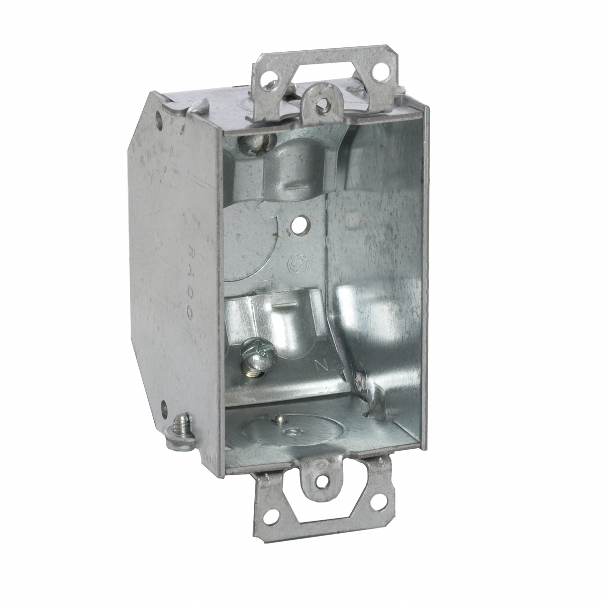 2-1/4 In. Deep Switch Boxes - Gangable with NMSC Clamps, One Screw,Plaster Ears