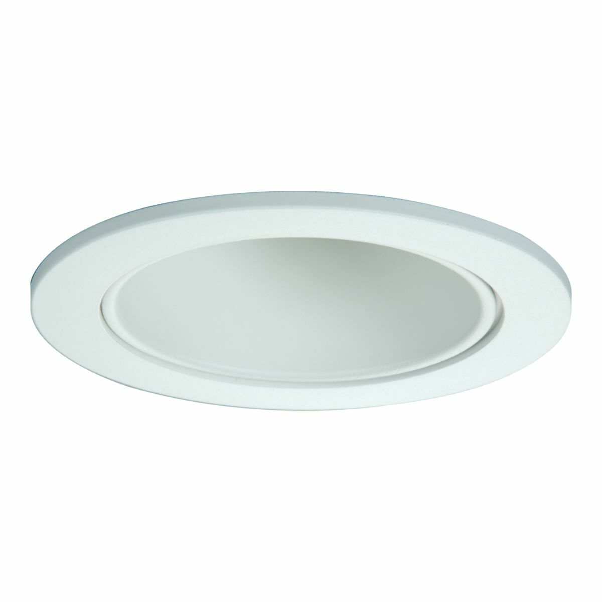 4" Trim Reflector Cone White Trim with White Reflector