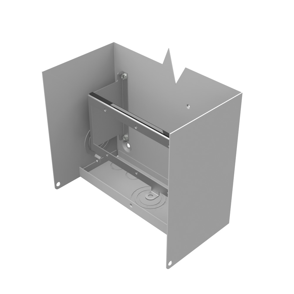Receptacle Mounting Bridge Millenium 3 Pos